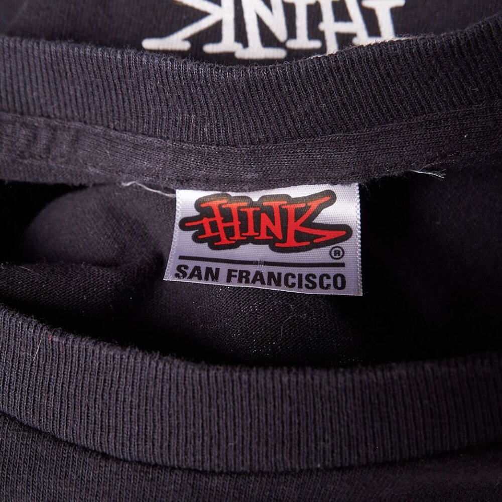 Vintage 1990s Think Skateboarding Lightbulb T-Shirt
